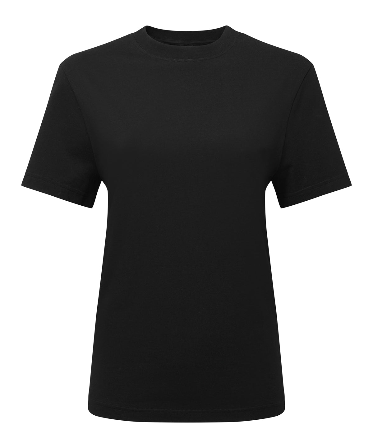 Camiseta oversize cuadrada orgnica para mujer TriDri® | Negro