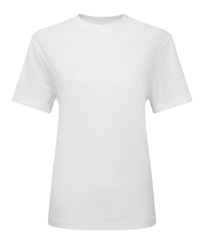 Camiseta oversize cuadrada orgnica para mujer TriDri® | Blanco