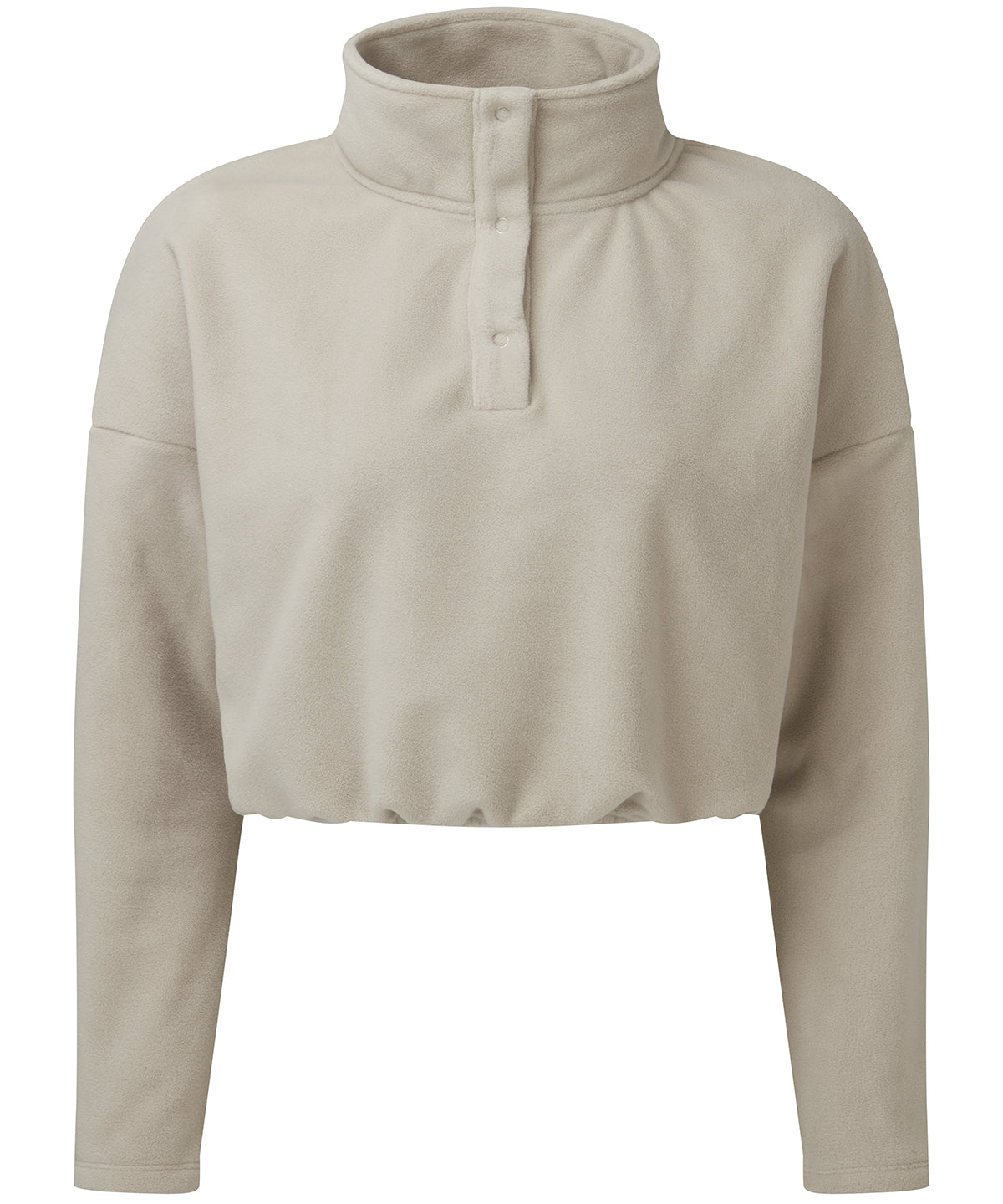 Sudadera corta de mujer TriDri® | Nude