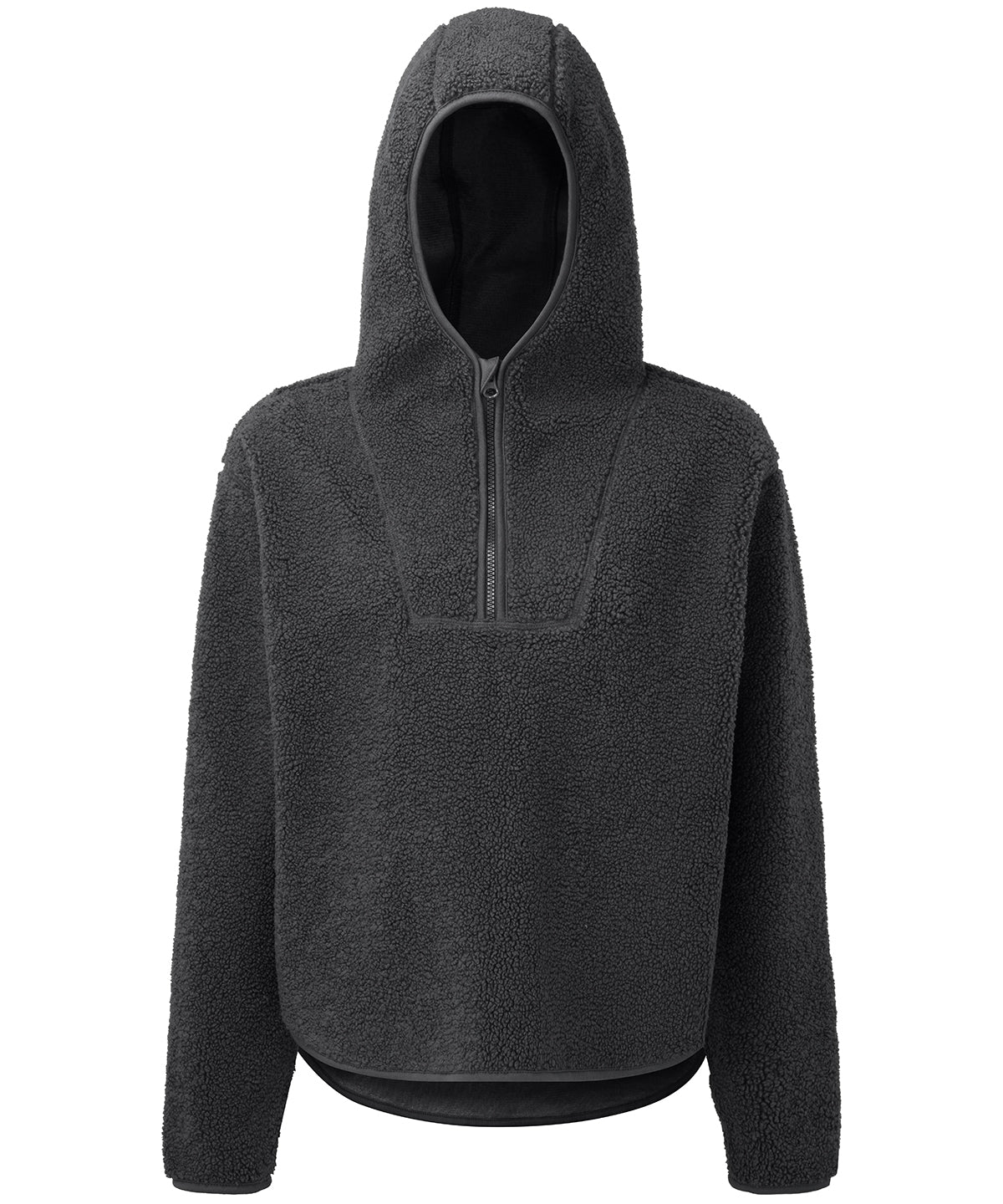 TriDri® Sherpa Full-Zip Hoodie für Damen | Dunkelgrau