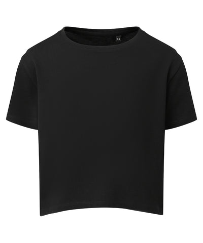 Camiseta corta para nios TriDri® | Negro