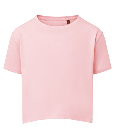 Camiseta corta para nios TriDri® | Rosa Claro