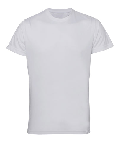 Camiseta de rendimiento reciclada TriDri® | Blanco