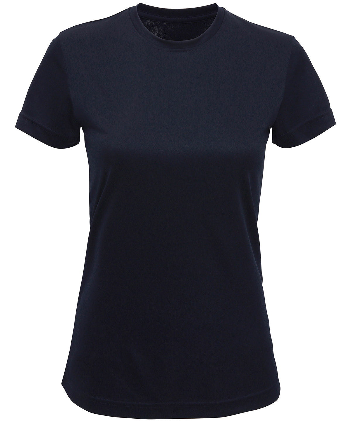 Camiseta de rendimiento reciclada para mujer TriDri® | Azul Marino Francs