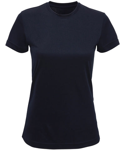 Camiseta de rendimiento reciclada para mujer TriDri® | Azul Marino Francs