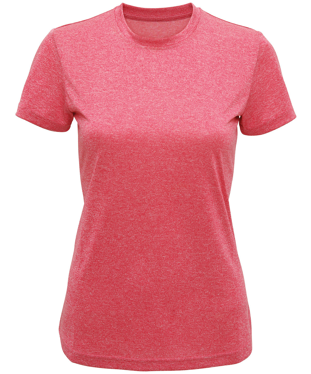 Camiseta de rendimiento reciclada para mujer TriDri® | Rosa Jaspeado