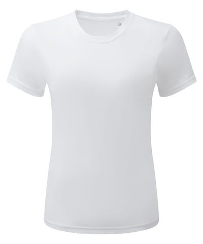 Camiseta de rendimiento reciclada para mujer TriDri® | Blanco