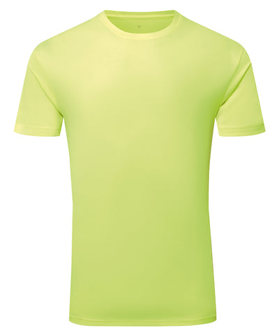 Camiseta texturizada reciclada Cationic TriDri® | Amarillo Relmpago