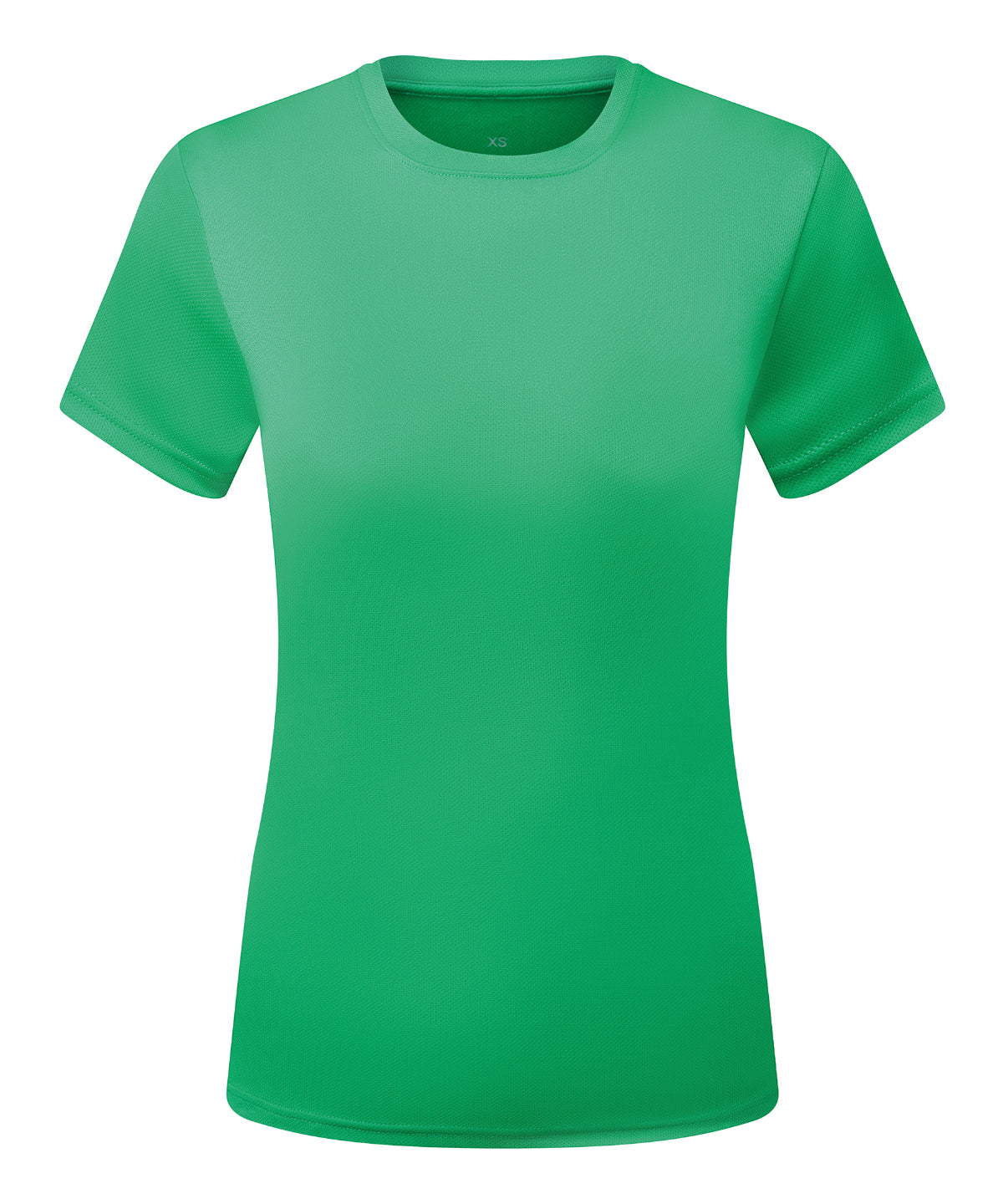 Camiseta texturizada reciclada cationica para mujer TriDri® | Verde Brillante