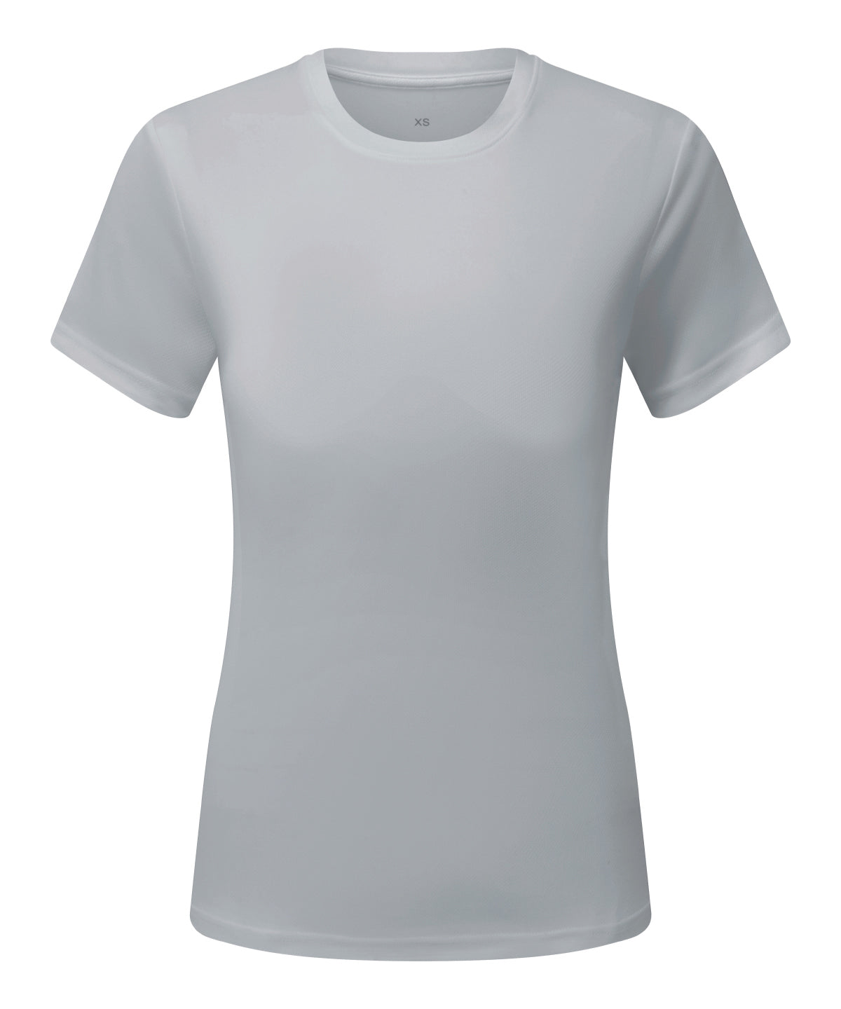 Camiseta texturizada reciclada cationica para mujer TriDri® | Gris Fresco