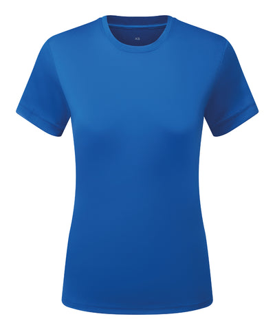Camiseta texturizada reciclada cationica para mujer TriDri® | Azul Real