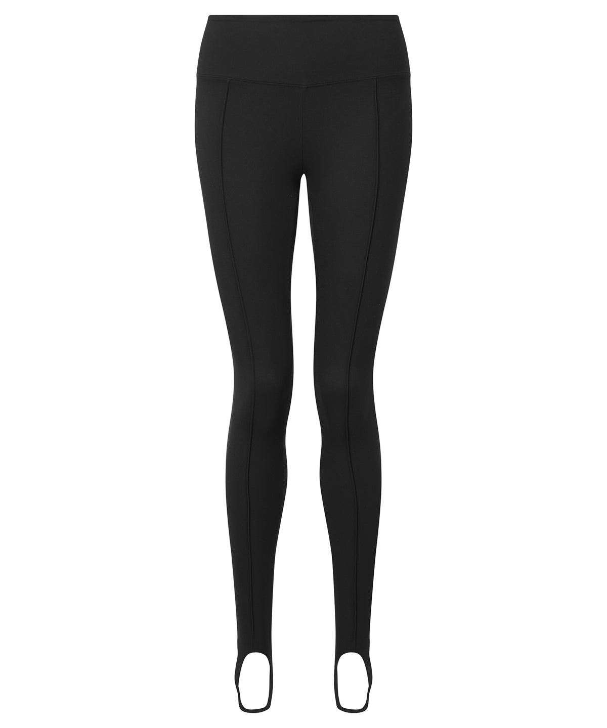 Mallas de moda con estribos recicladas para mujer TriDri® | Negro