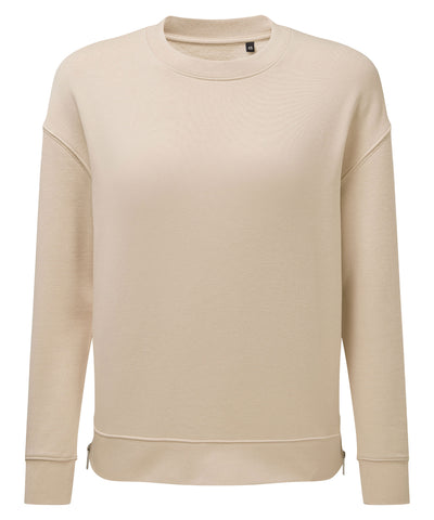 Sudadera con cremallera Chill de TriDri® reciclada para mujer | Nude
