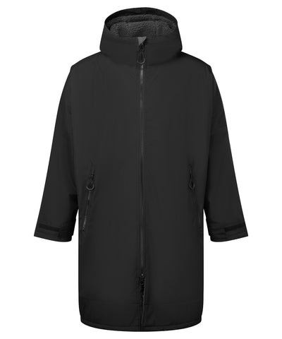 Bata de cambio impermeable TriDri® para todas las estaciones | Negro/Antracita