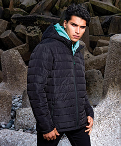 Chaqueta acolchada reciclada Delmont | Negro