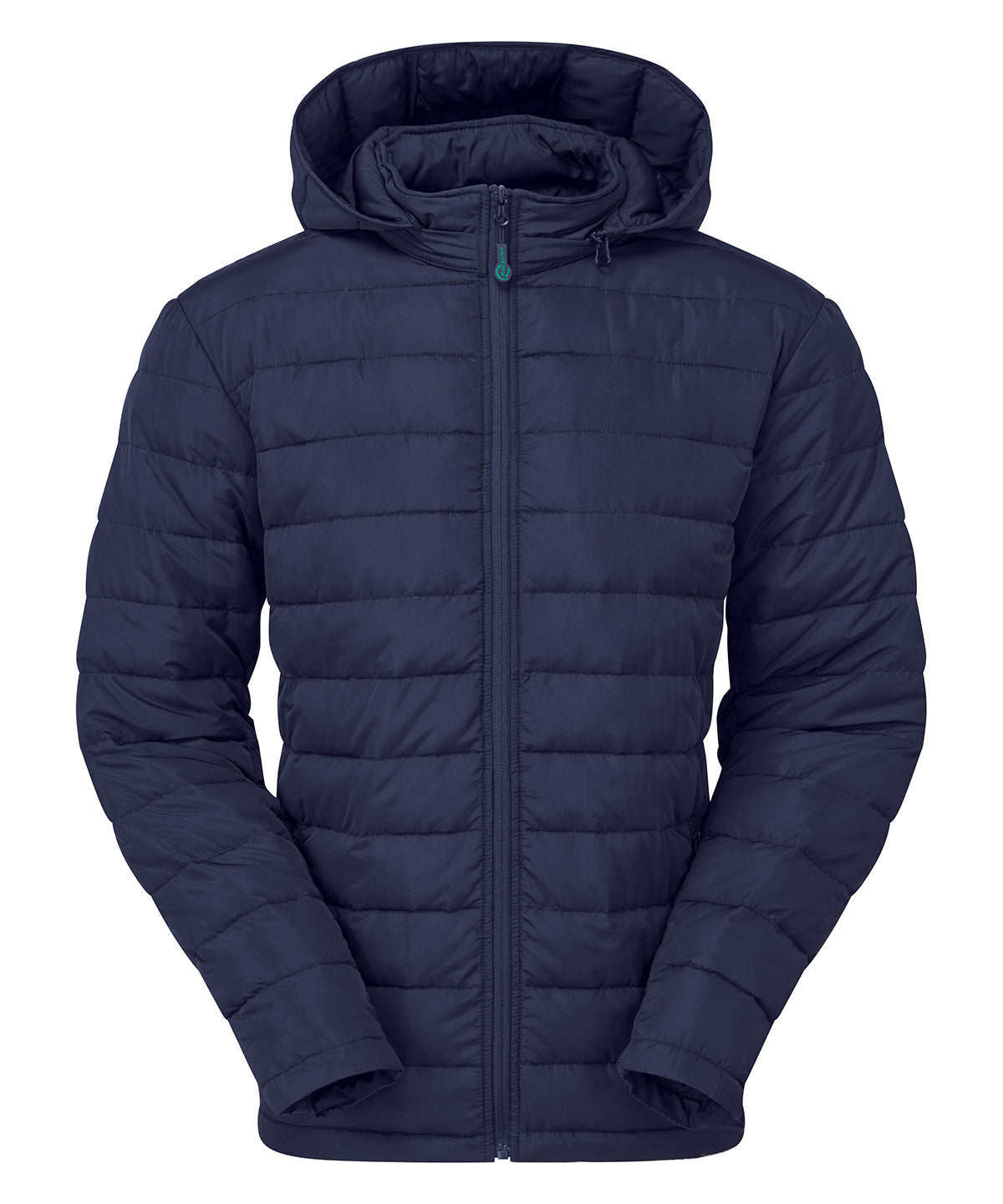 Delmont Recycelte Wattierte Jacke | Marineblau