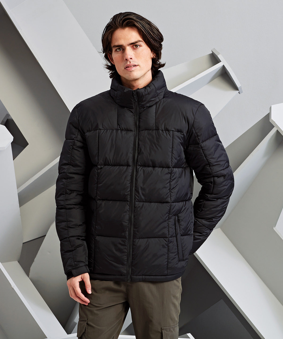 Fourteener Box Padded Jacke | Schwarz/Schwarz
