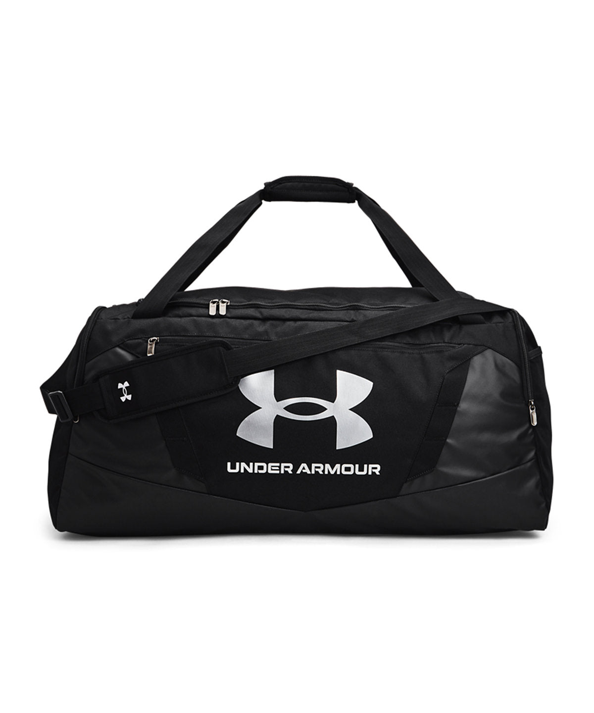 Bolso grande UA Undeniable 50 | Negro/Negro/Plata Metlica
