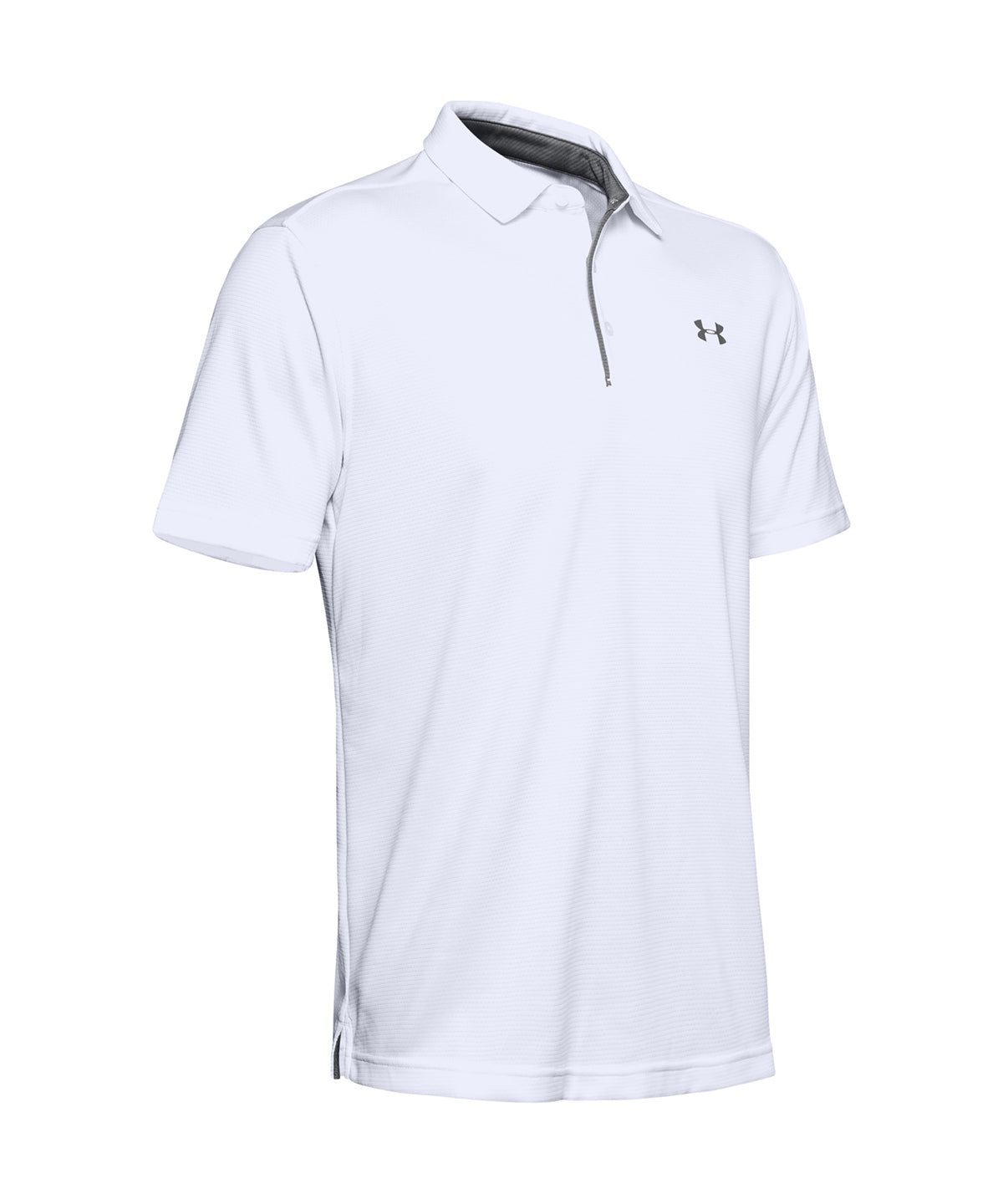Polo UA Tech | Blanco/Grafito