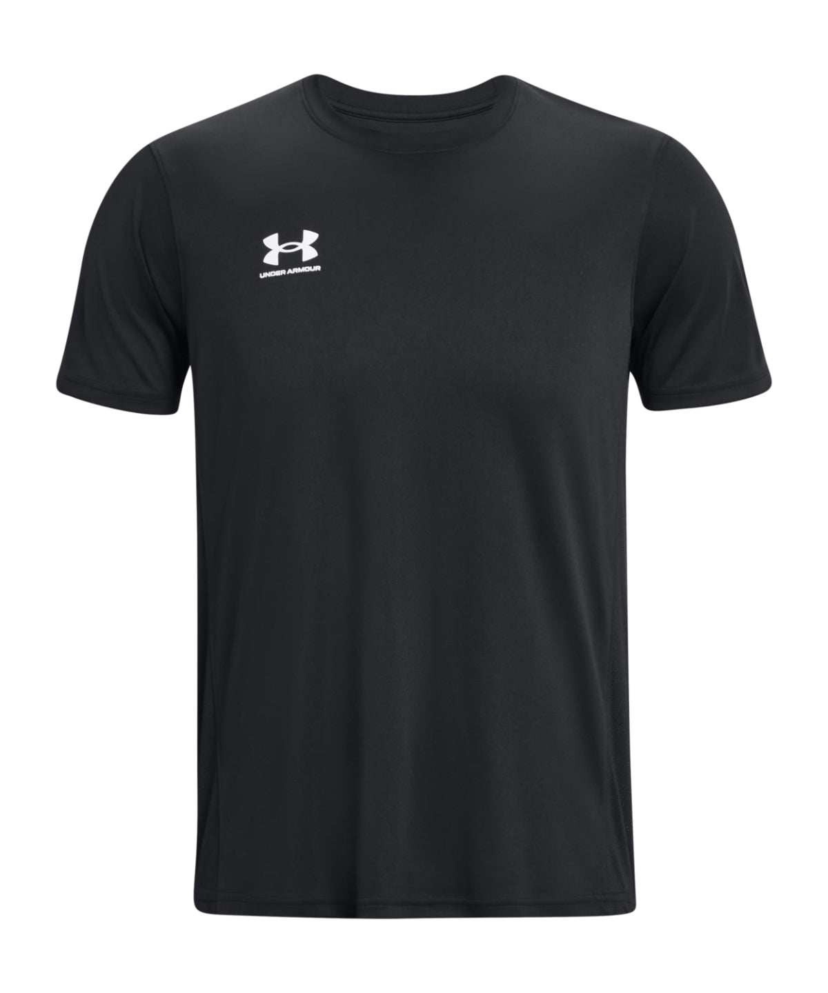 Camiseta de entrenamiento de manga corta para hombre UA Challenger | Negro/Blanco