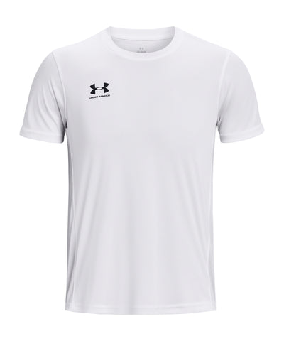 Camiseta de entrenamiento de manga corta para hombre UA Challenger | Blanco/Negro