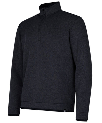 UA Storm Sweaterfleece QZ LB Sweatshirt | Schwarz