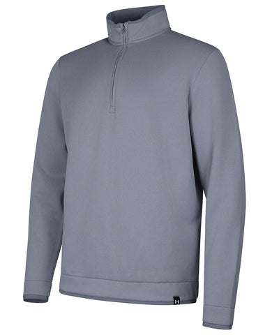 UA Storm Sweaterfleece QZ LB | Stahl