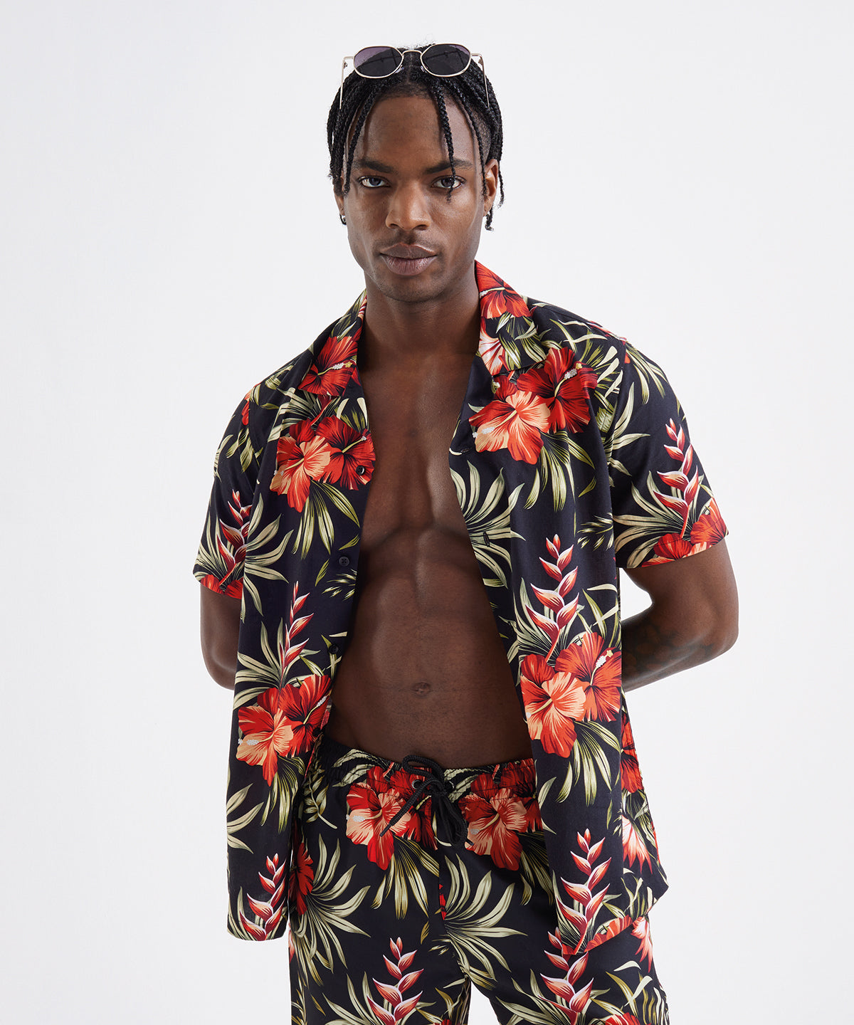 Camisa de hombre | Azul Marino Sólido