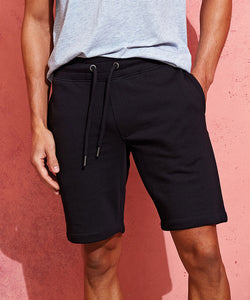 Pantalones cortos de jersey reciclado para hombre | Negro