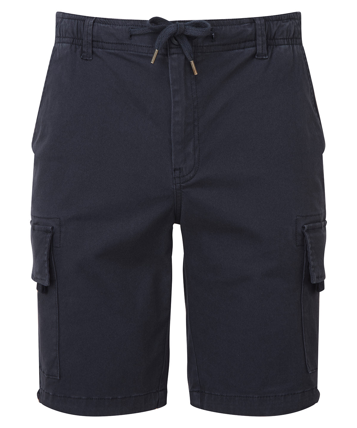 Pantalons cortos de carga con cordón para hombre | Bleu Marin