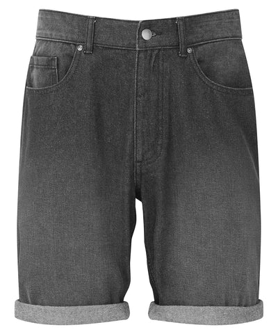 Pantalones cortos vaqueros para hombre | Denim Negro