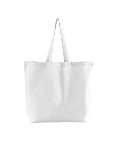 Bolsa maxi de algodón orgánico InCo para toda la vida | Blanco