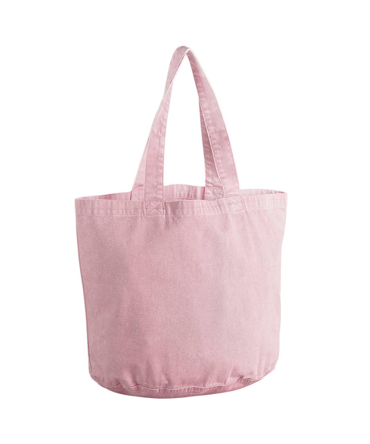 Garment-Dyed Shopper | Antikes Rauchrosa