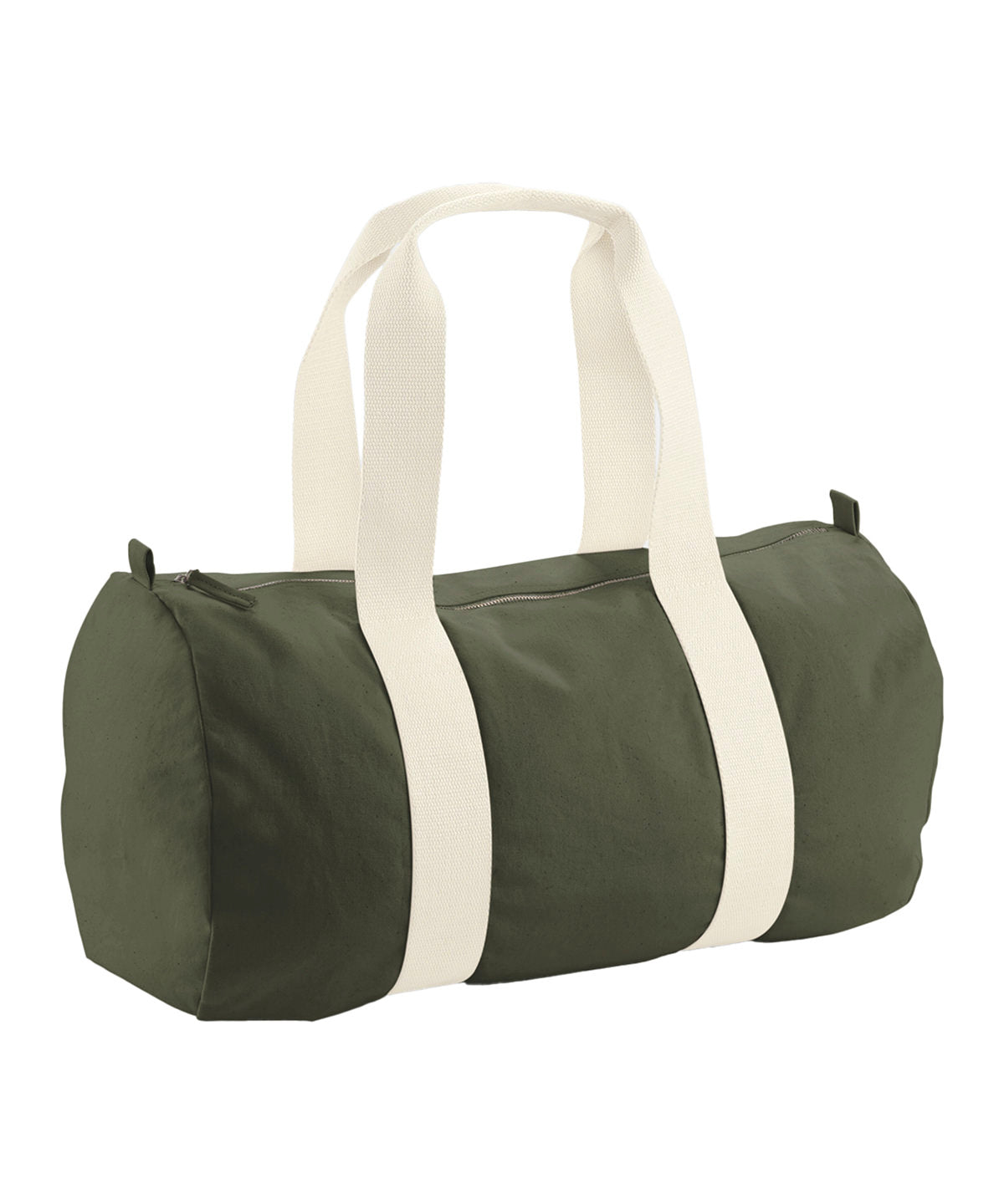 Bolso de barril orgánico EarthAware® | Verde Oliva