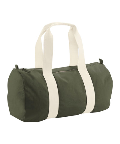 Bolso de barril orgánico EarthAware® | Verde Oliva