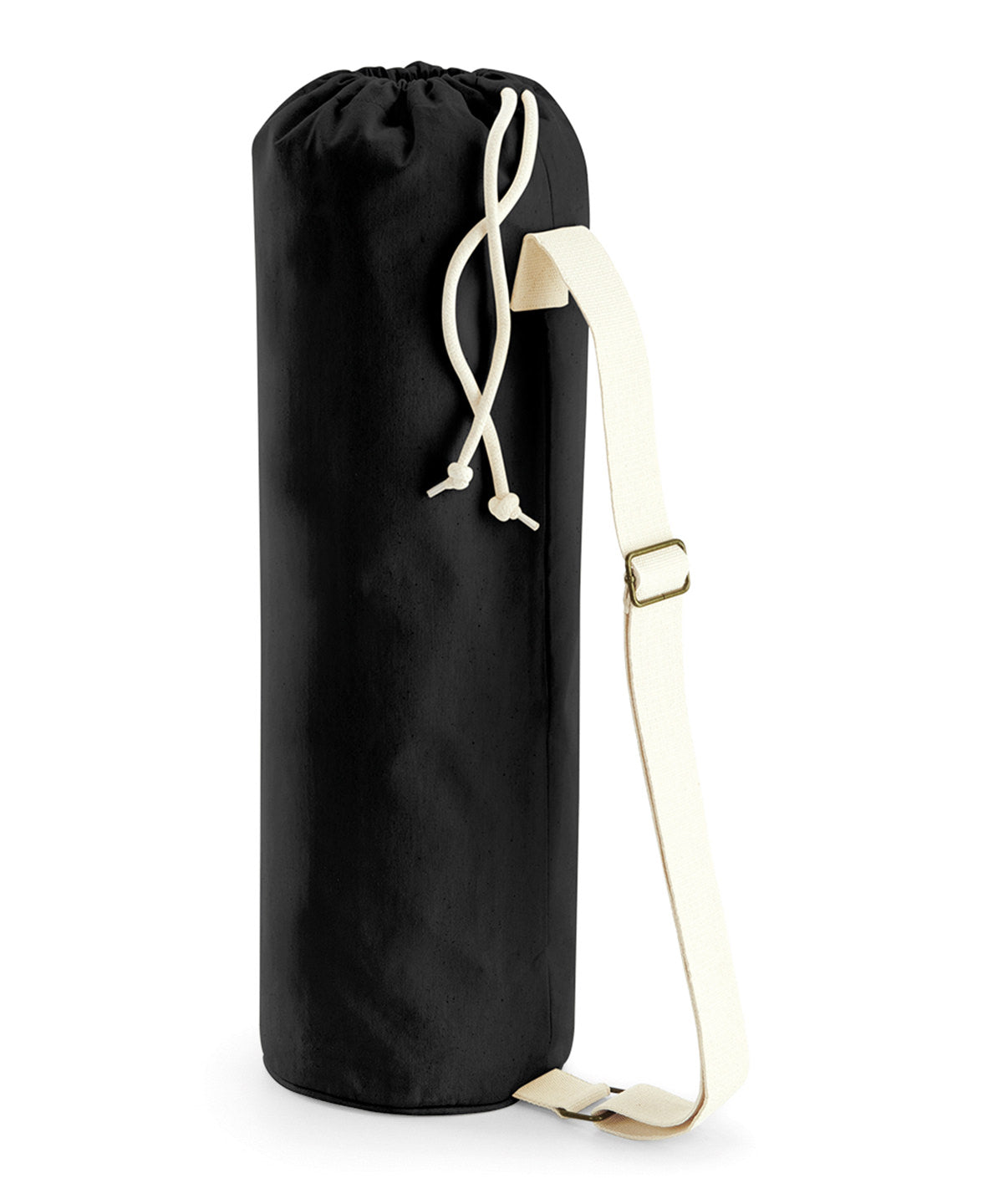 Bolsa para esterilla de yoga orgánica EarthAware® | Negro