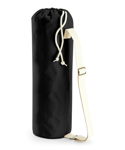 Bolsa para esterilla de yoga orgánica EarthAware® | Negro