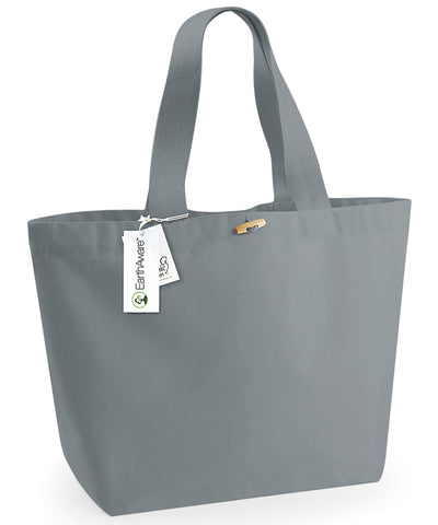 Bolso marinero XL orgánico EarthAware® | Gris Puro