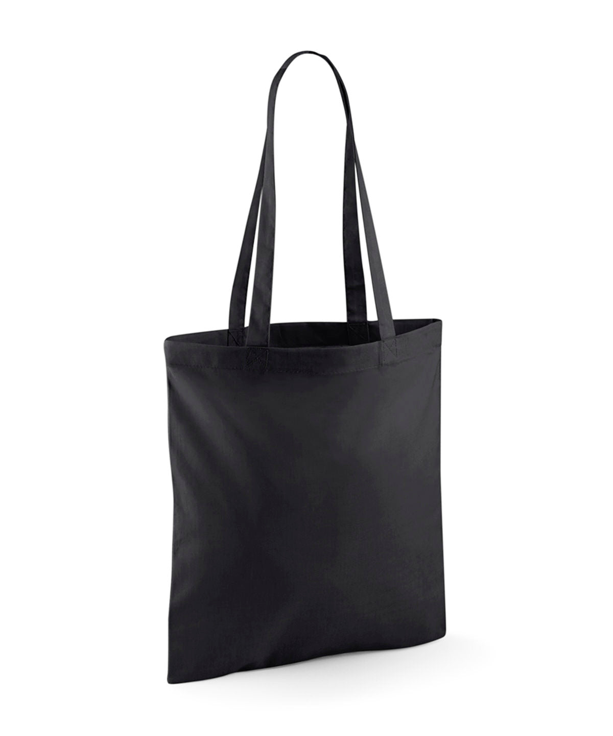 Bolso de algodón reciclado | Negro