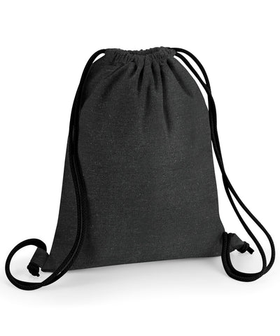 Bolsa de gimnasia reciclada Revive | Negro