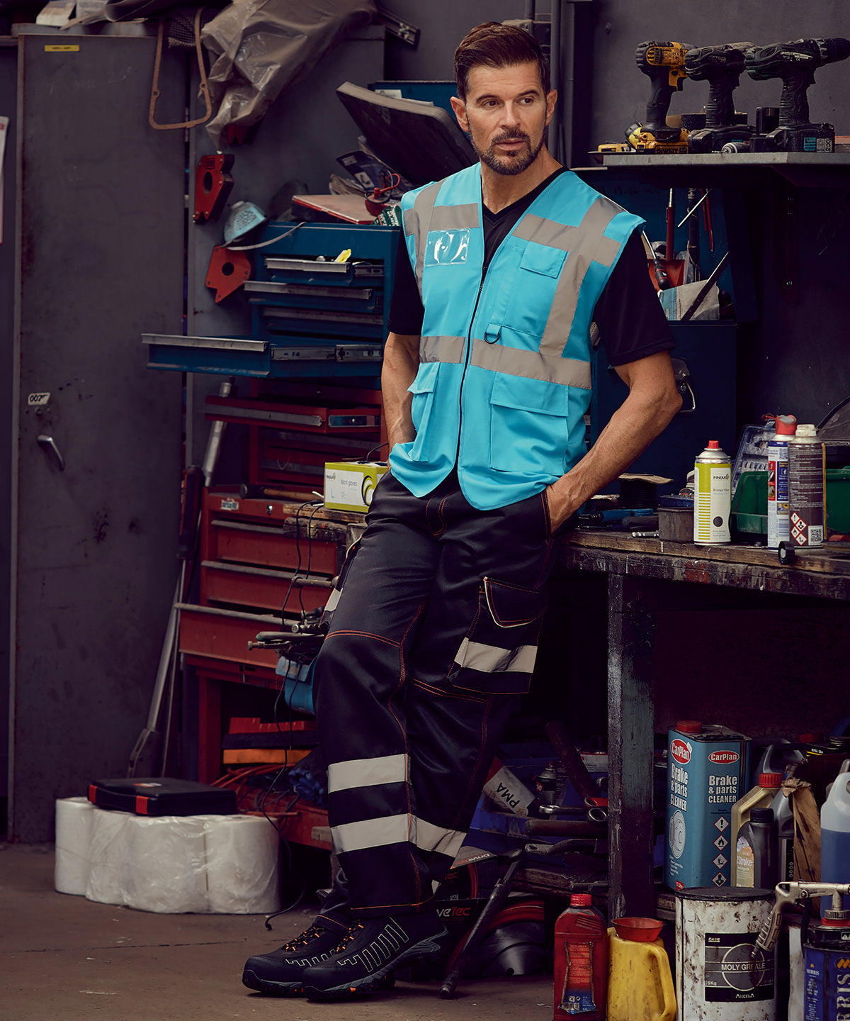 Chaleco ejecutivo multifonctionnel de haute visibilité (HVW801) | Cielo