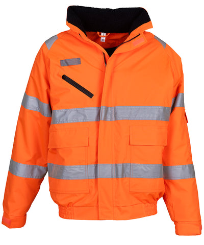 Chaqueta de vuelo Hi-vis Fontaine (HVP209) | Naranja Claro