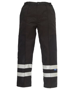 Pantalones balísticos de polialgodón reflectante (BS015T) | Negro -> Carbón