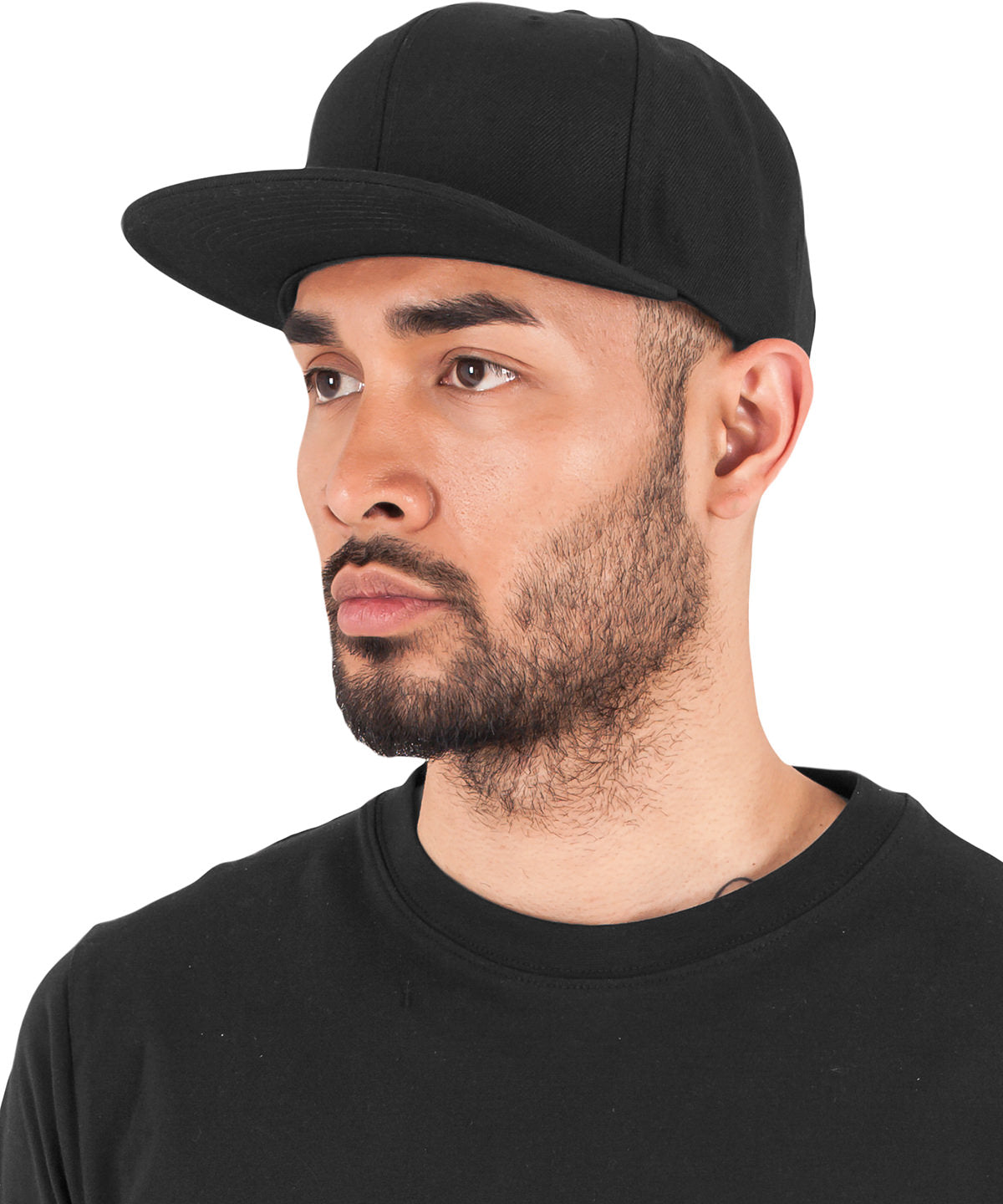 La gorra snapback clsica (6089M) | Negro/Negro