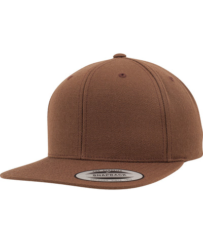 Die klassische Snapback-Cap (6089M) | Hellbraun - Hellbeige