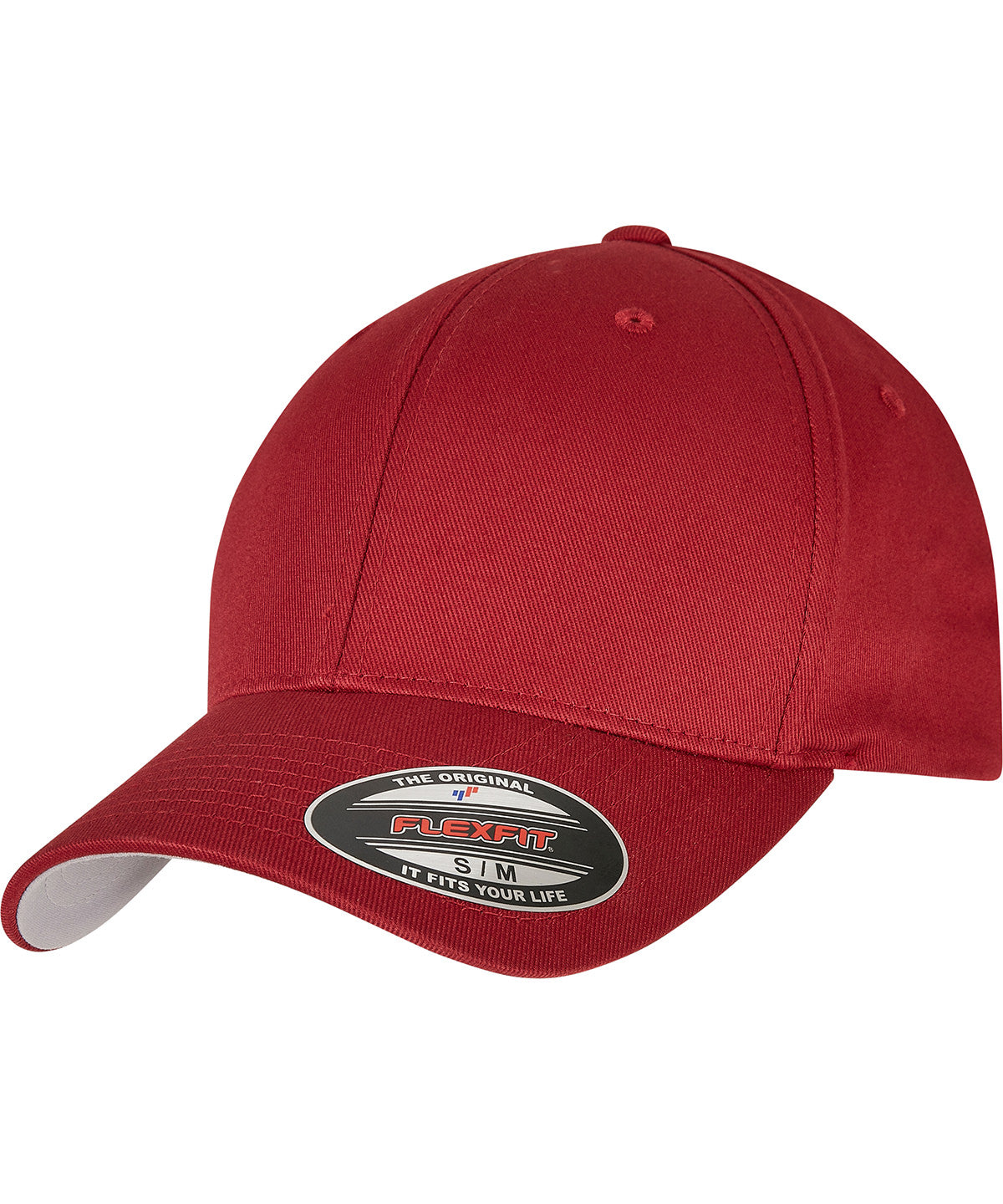 Gorra de bisbol ajustada Flexfit (6277) | Marrn Rosado