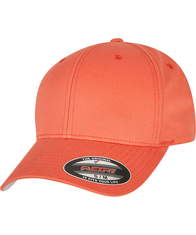 Gorra de bisbol ajustada Flexfit (6277) | Naranja Picante