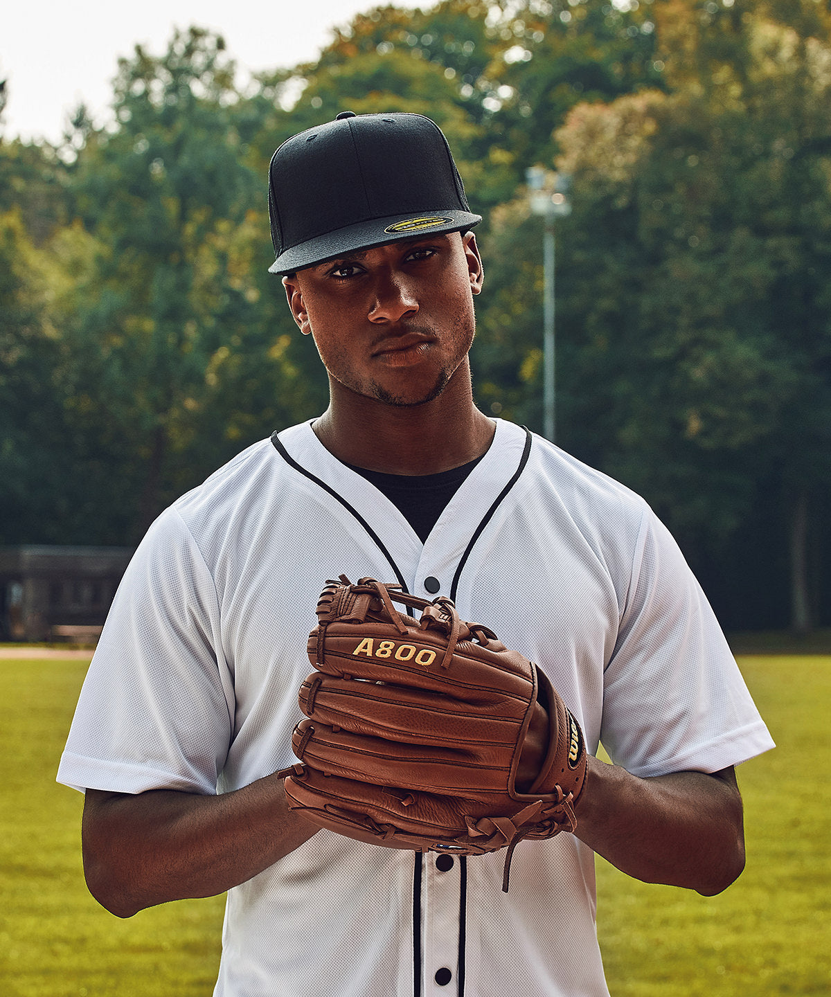 Premium 210 Fitted Cap (6210) | Schwarz