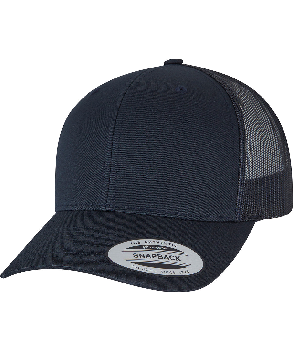 Gorra camionneur rétro (6606) | Azul Marino Oscuro
