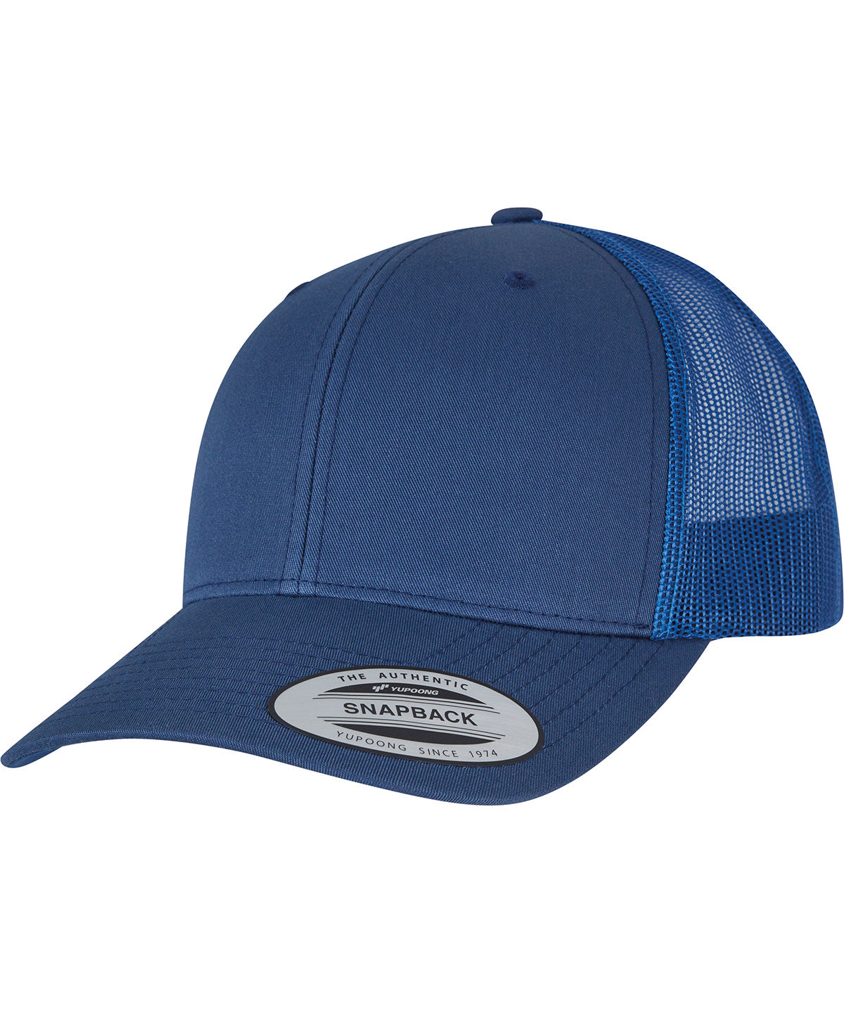 Gorra camionneur rétro (6606) | Azul Marino Claro